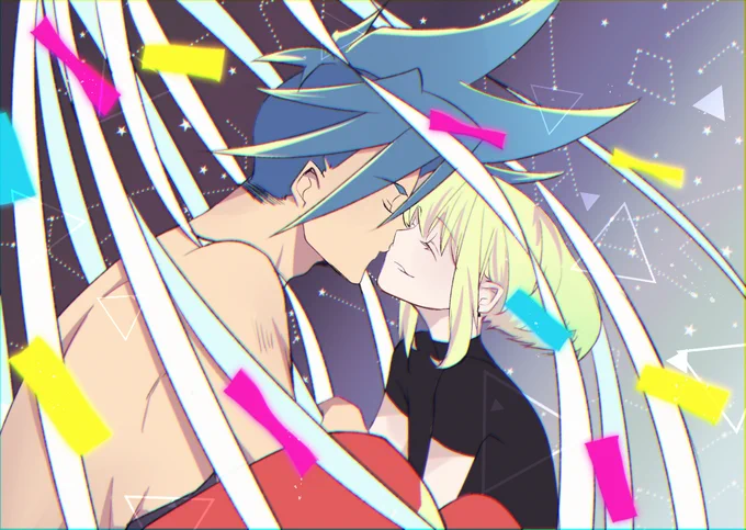 #GlLo_1draw1write_決戦(@GlLo_draw1write)

お題:七夕? 