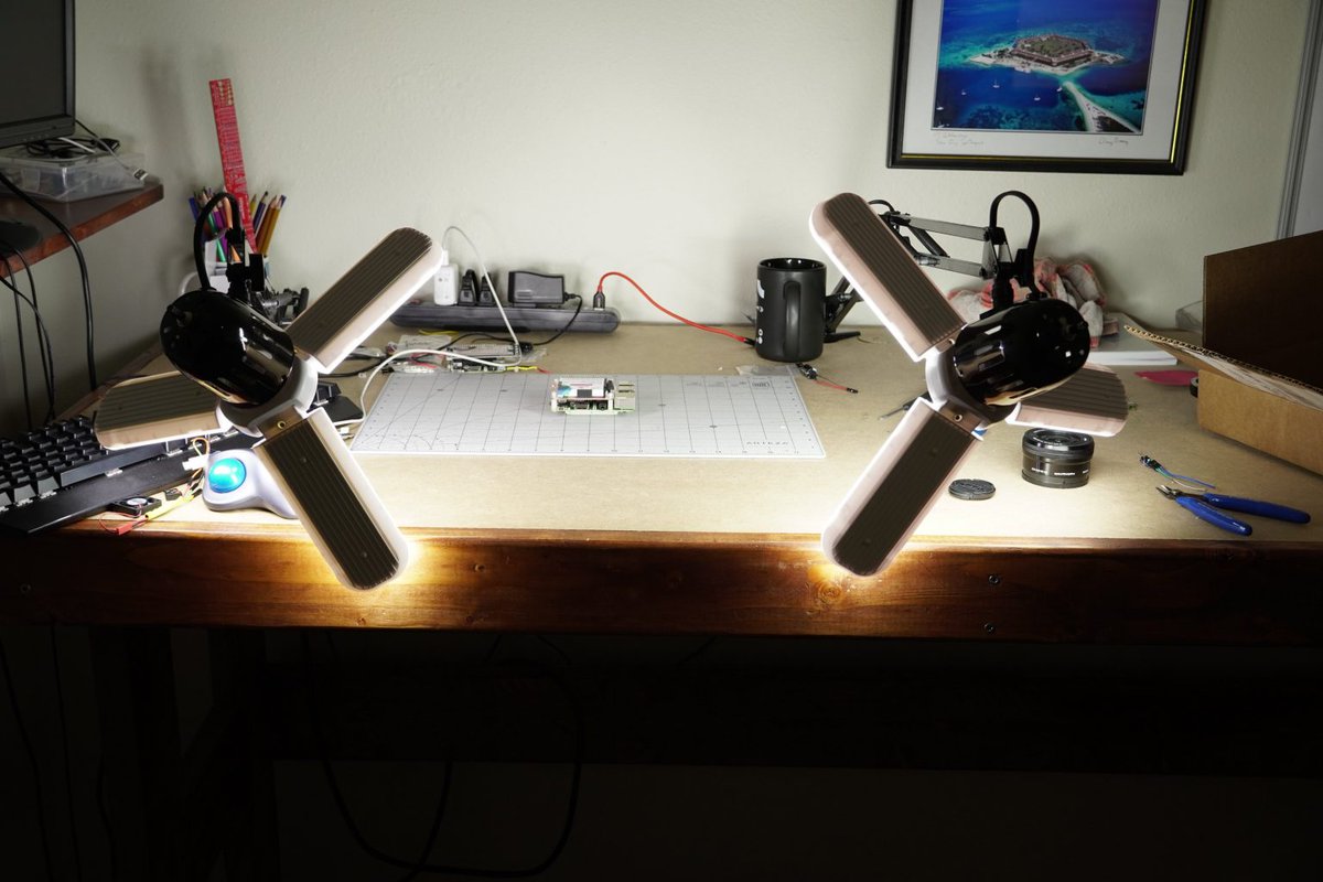 JeremySCook's tweet photo. New blog post on my work and photography lighting setup: https://t.co/Wl1EDcKZwv #Lights #Camera #ProjectPhotography https://t.co/rO4XfO9mFy