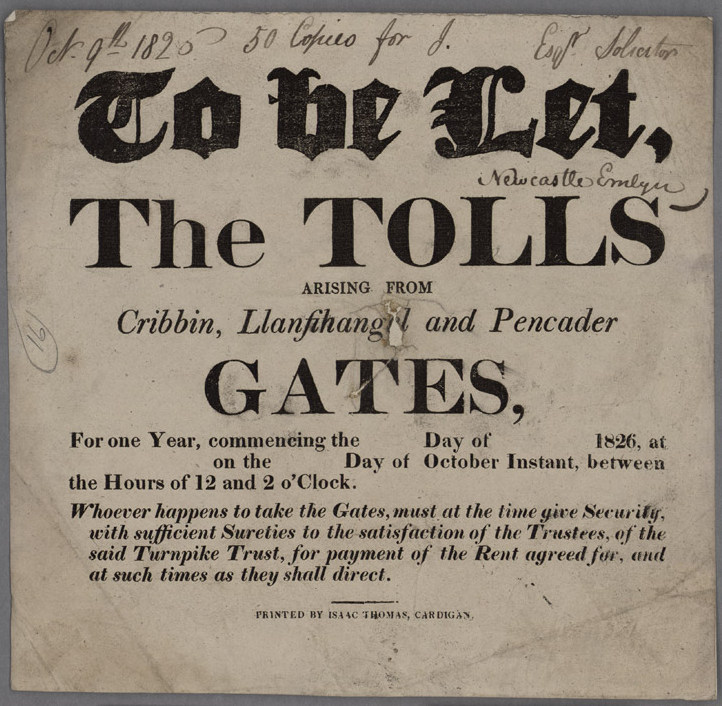  Turnpike Trust explainer • In the 1600s, Turnpike Acts enabled a 'trust' to levy tolls for repair• Trusts were not-for-profit and set maximum tolls• A 'Turnpike' was the gate which blocked the road• By 1836, turnpikes covered ⅕ of the entire road network