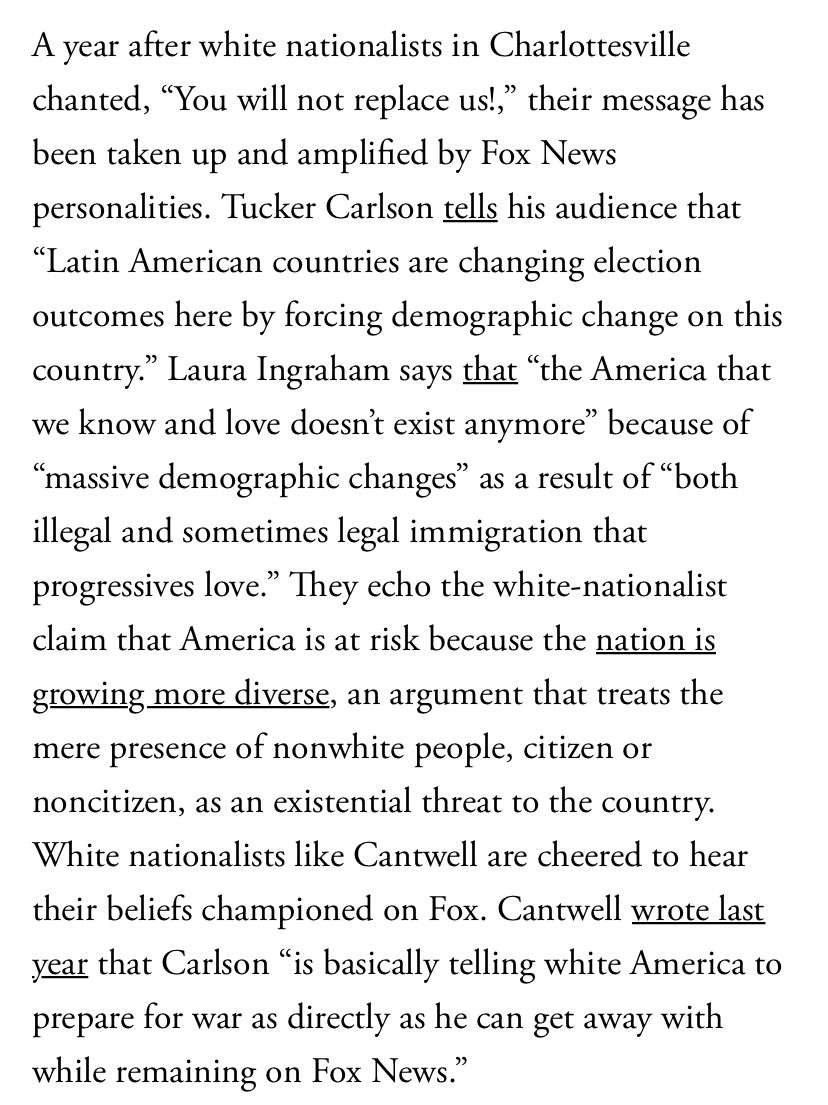 In any case, please do not come at me with the “you’re surprised!!!??” Nonsense, I’ve been writing about this for a while.  https://www.theatlantic.com/ideas/archive/2018/08/the-battle-that-erupted-in-charlottesville-is-far-from-over/567167/