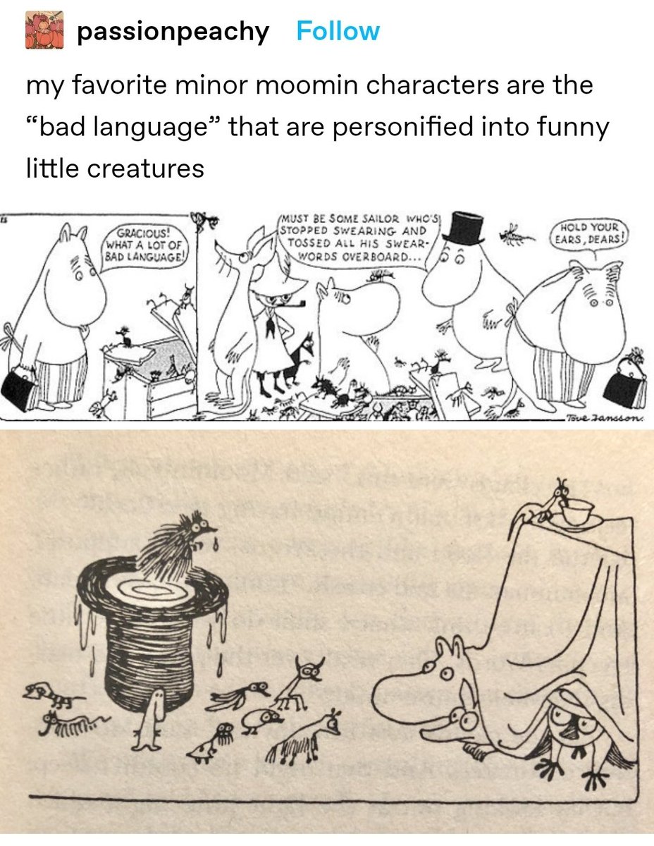 helloabakkus's tweet photo. Good morning Twitter here is a moominpost that made me choke on my own laugh https://t.co/2aoy2fwPUc