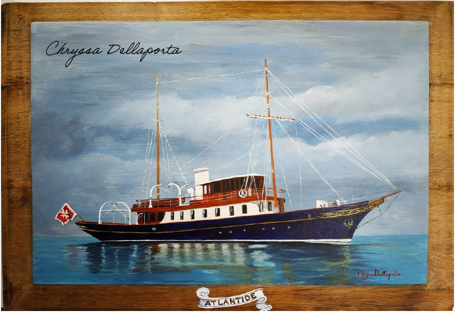 crisadelaporta's tweet photo. my #painting #acryliconwood #artwork #marinepainting #marinegreekartist #chryssadelaporta https://t.co/dcuo9kklBx