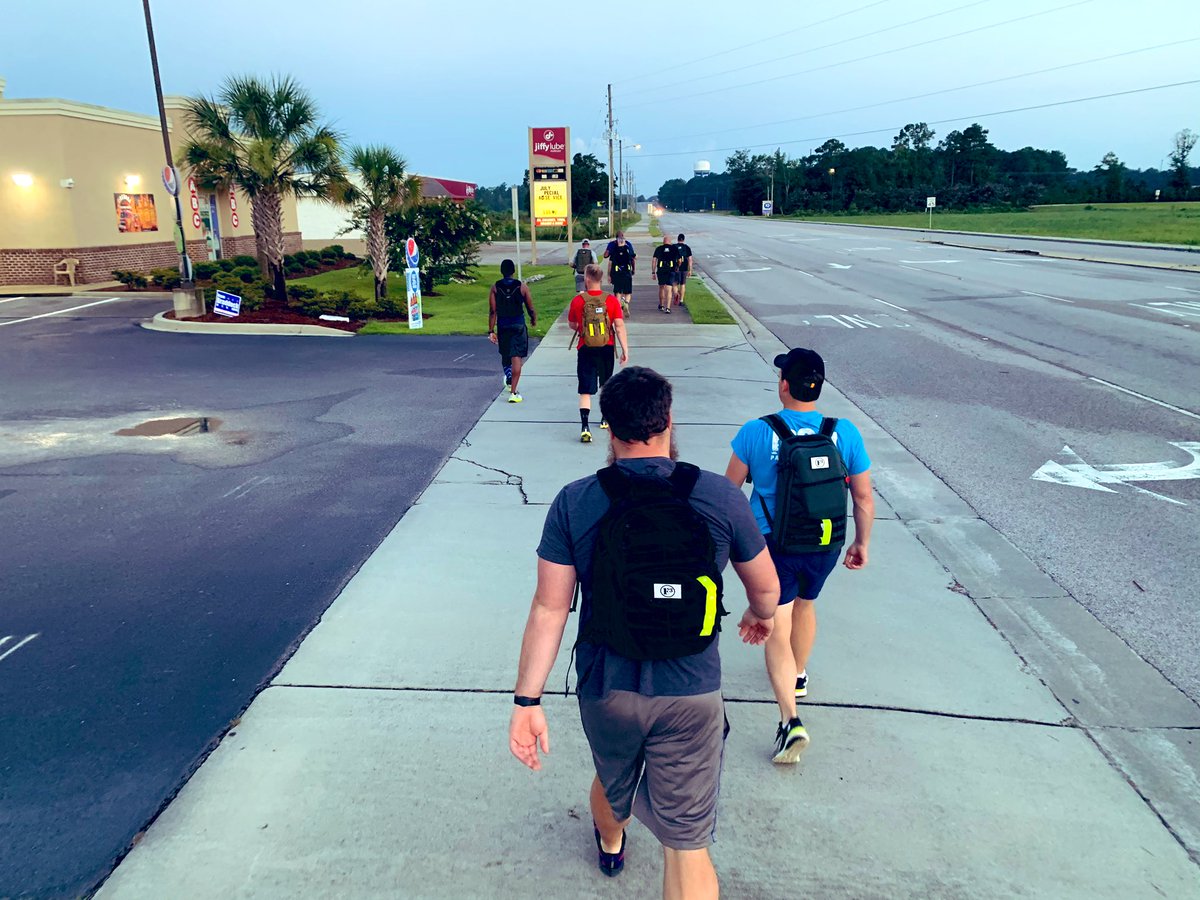 F3WeeMan's tweet photo. Large group of HIM, in full acceleration, today! Also a group from F3 Florence Ruck Club put in a 3 mile ruck pre-Bootcamp double down! Starting the weekend off Right! #CTHT #EIOT #OTIL #LIU
#goruck #f3nation @GORUCK @F3Florence https://t.co/zNlZHyGhzG