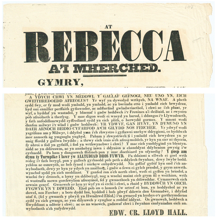 The riots reached their peak during the summer of 1843, when the authorities decided to send in troops and the Metropolitan Police. By the end of that year the riots had come to an end, and many of the leaders of the movement were jailed.