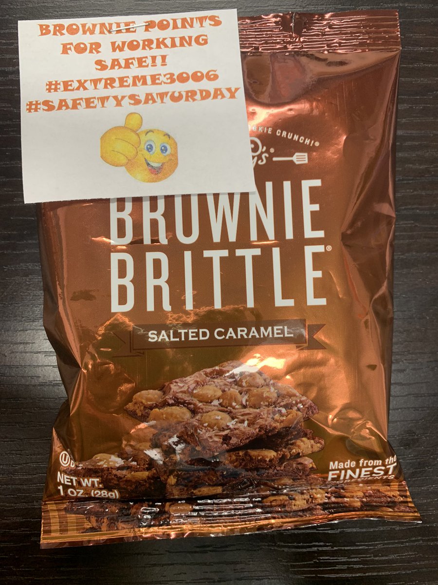 Brownie Points for working Safe here at #extreme3006 #SafetySaturday