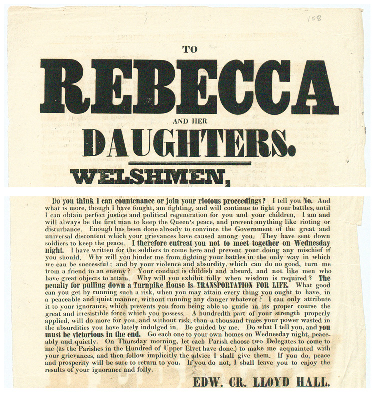 The riots reached their peak during the summer of 1843, when the authorities decided to send in troops and the Metropolitan Police. By the end of that year the riots had come to an end, and many of the leaders of the movement were jailed.