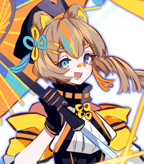 #キャラ被りデザインゲーム
ハイカラムジナ 