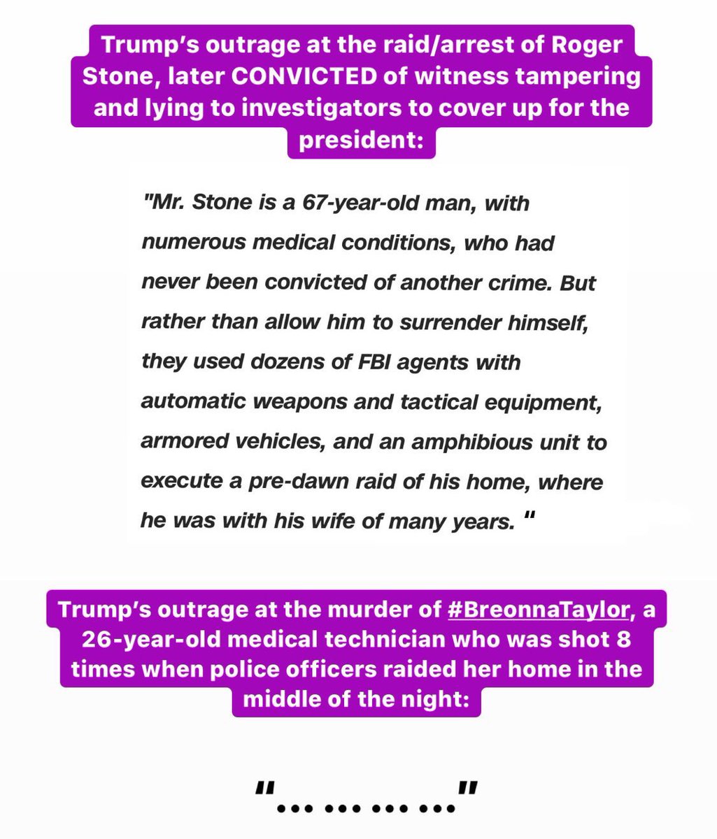 This is madness. Say her f*ing name. #BreonnaTaylor #BlackLivesMattters #RogerStone