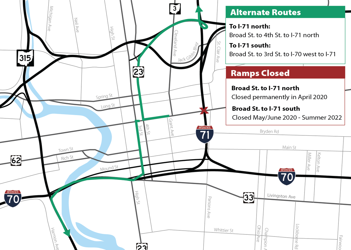 ODOT Columbus tweet media