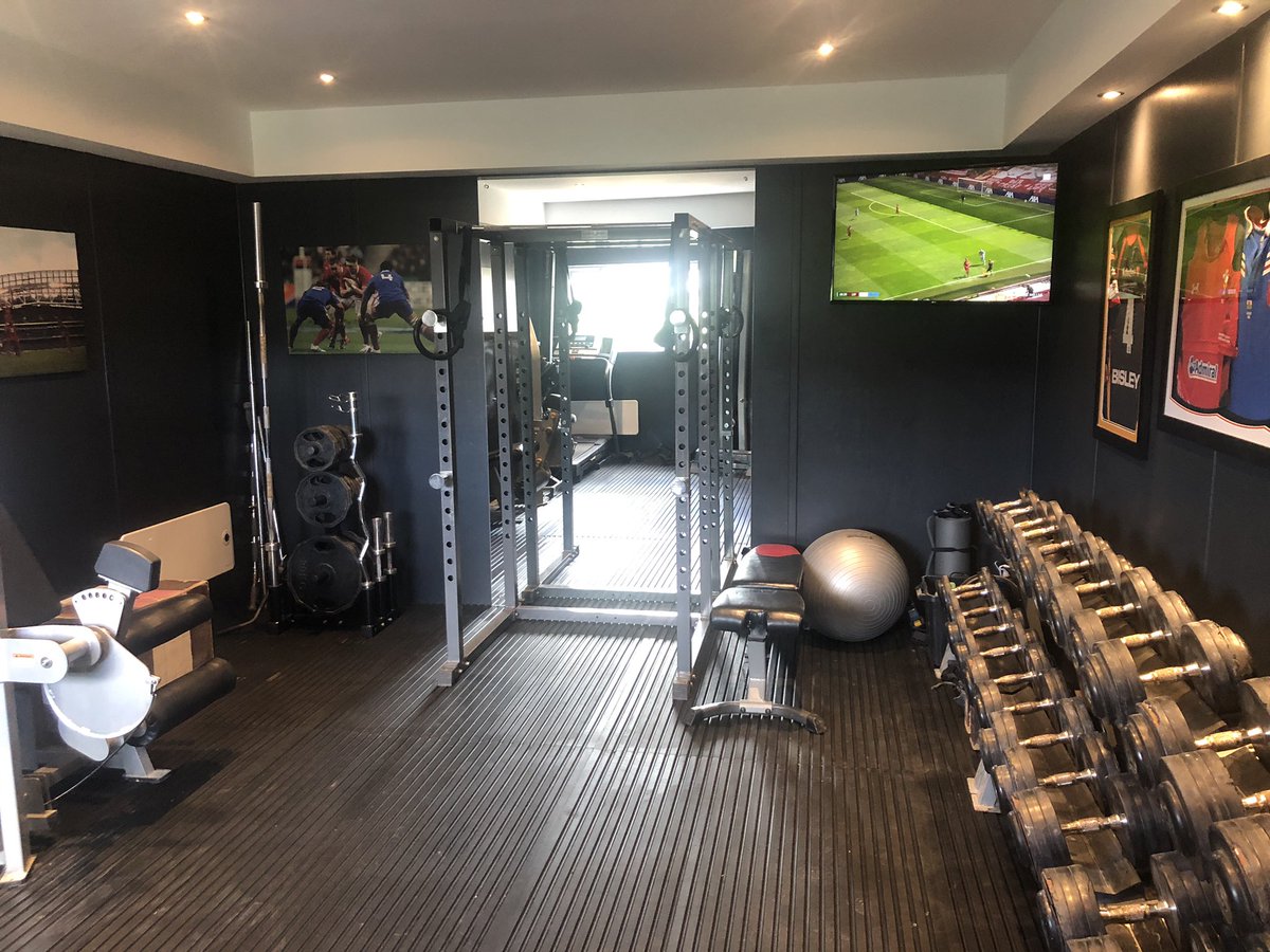 CoombsConstruct's tweet photo. Gym conversation completed by Coombs Construction. Doesn’t it look great! I wonder if you can guess who’s it is? #happyboss https://t.co/ANfp2e6szO