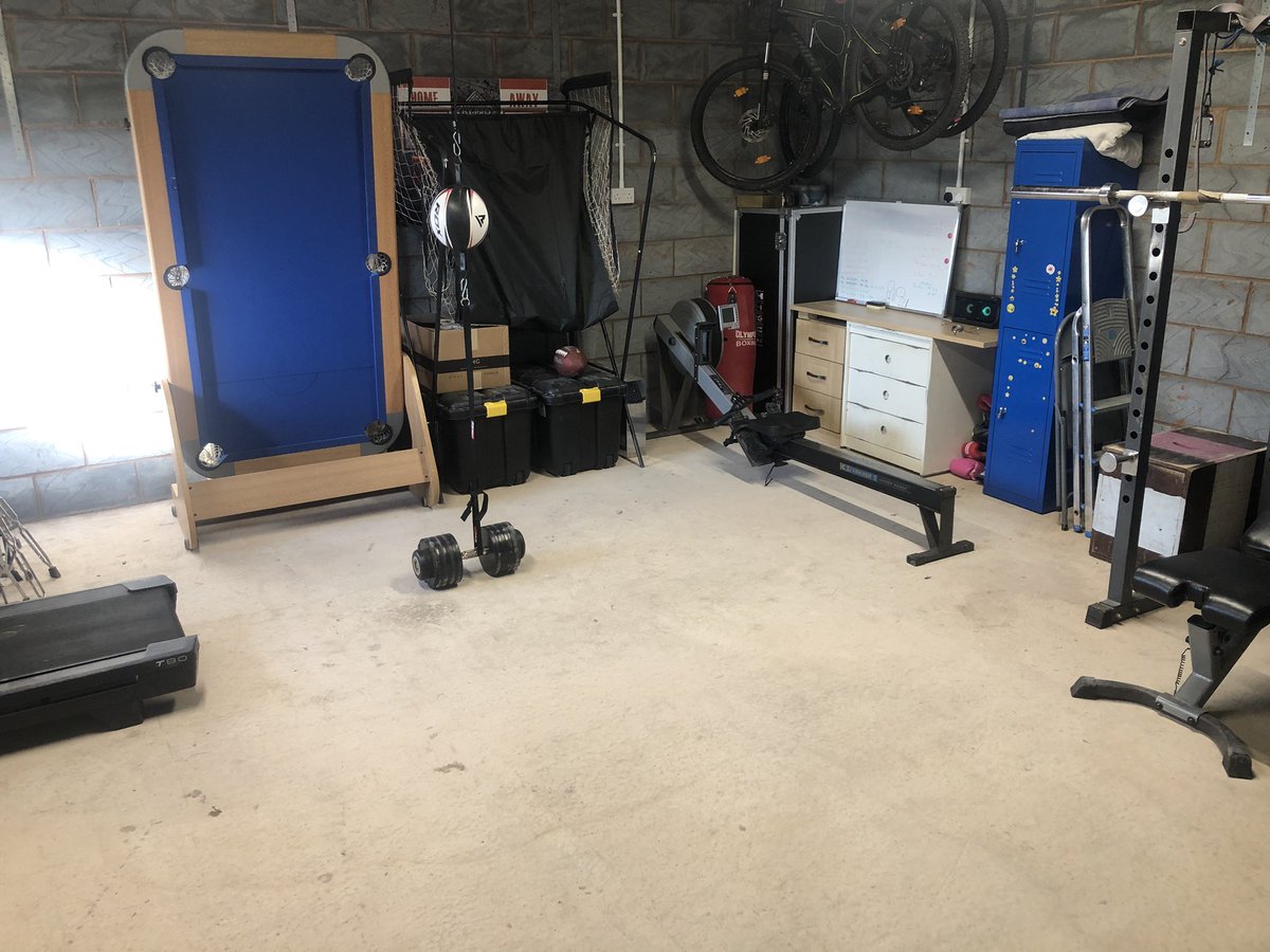 CoombsConstruct's tweet photo. Gym conversation completed by Coombs Construction. Doesn’t it look great! I wonder if you can guess who’s it is? #happyboss https://t.co/ANfp2e6szO