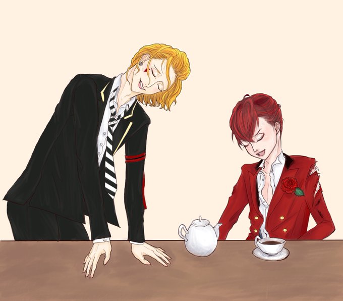 真夜中のお茶会のtwitterイラスト検索結果