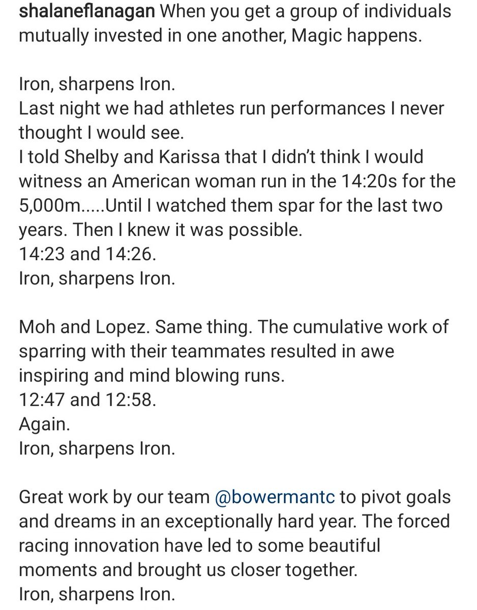 KMHRocket's tweet photo. These words by @ShalaneFlanagan really resonated with me. For the large part Magic has been missing in the 🇨🇦 rowing system for awhile. No doubt every athlete wishes to be part of such an incredible team. I get pumped up just imagining it! "Iron sharpens Iron" - get it 🇨🇦 #2020ne https://t.co/dXvNkvj1s1