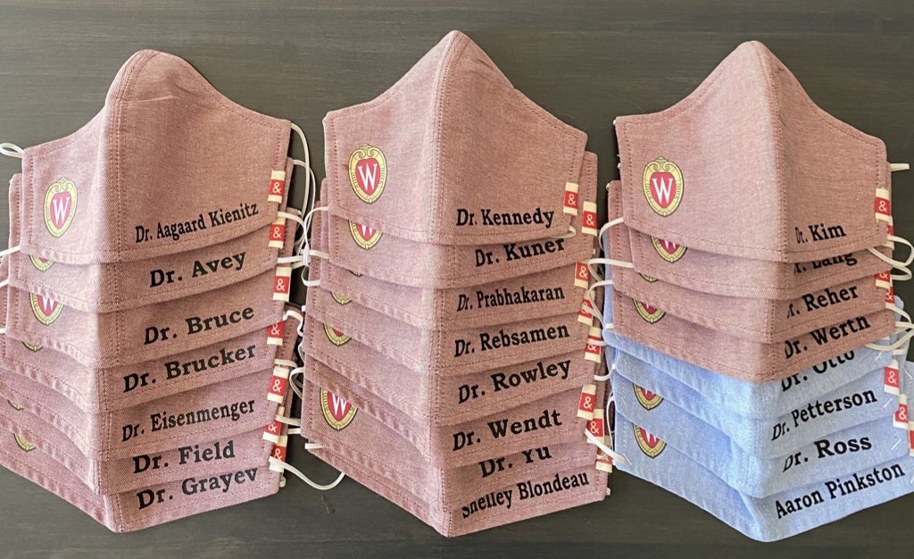 Our <a href="/UWiscNeuroRad/">University of Wisconsin Neuroradiology</a> section photo looks a little different this year. Welcome to UW Neuroradiology fellowship: Dr. Kim, Dr. Lang, Dr. Reher &amp; Dr. Werth... and to resi-fellowship Dr. Otto, Dr. Petterson &amp; Dr. Ross.  We are going to learn a lot this year! 

#WearAMask #OnWisconsin