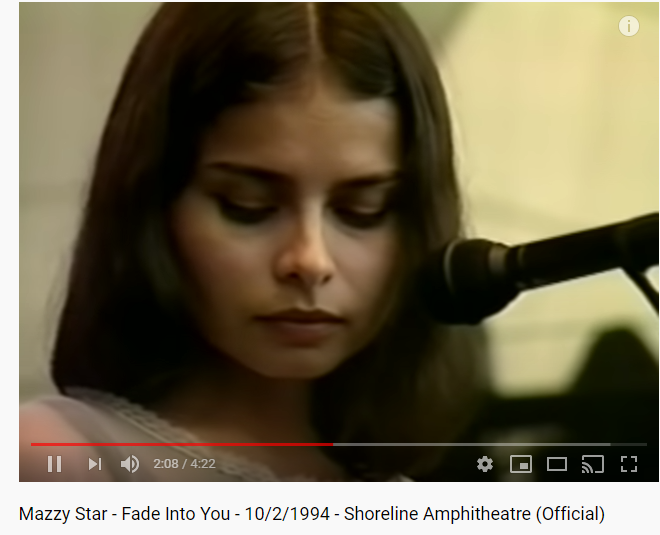 2. 1. Mazzy Star - Fade Into You - 10/2/1994. 