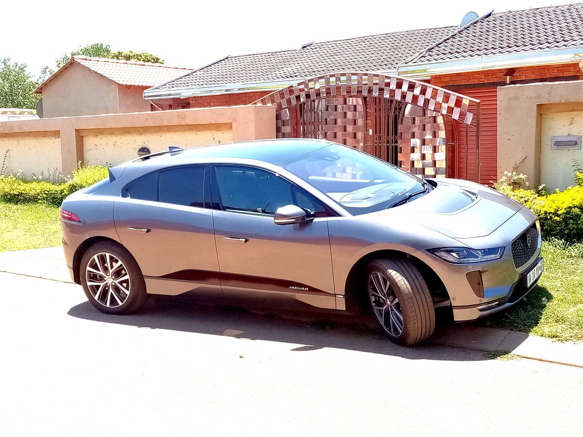 E is for ElectricityThis one time (not long ago actually)in Shhhaguar i-Pace i found myself neck and neck with a GS bike, this from standstill.Tshaba the electric futureP. S. Porsche Taycan launching in SA now in July. Watch car twitter 