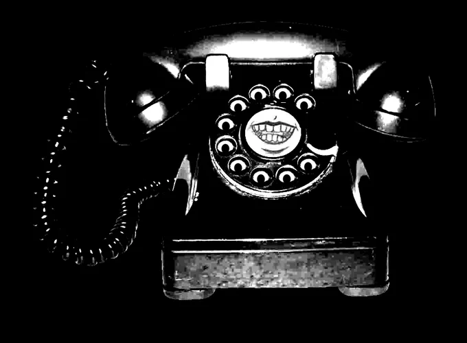 and in nonexistent video when phone guy talked i had this idea that it would be a phone with eyes and the mouth in the middle would sync to the call, then golden freddys hand would come out and grab it. once i actually got to doing it, i couldnt figure out how to do it lmao 