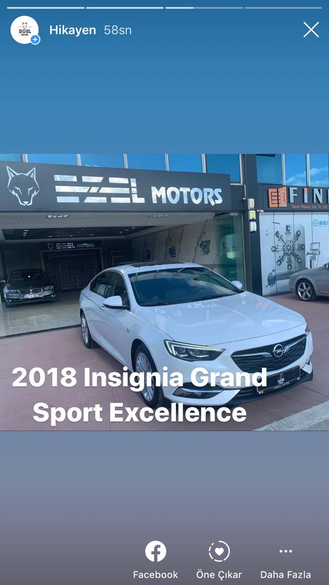 MotorsEzel's tweet photo. 2018 Opel Insignia Grand Sport Excellence Satışa hazırlık aşamasında.... 

#opel #opelinsignia #opelcorsa #opelastra #opellove #opellovers #insignia #insigniaopc #insigniagrandsport #ezelmotors https://t.co/A0Gq7MQTa2