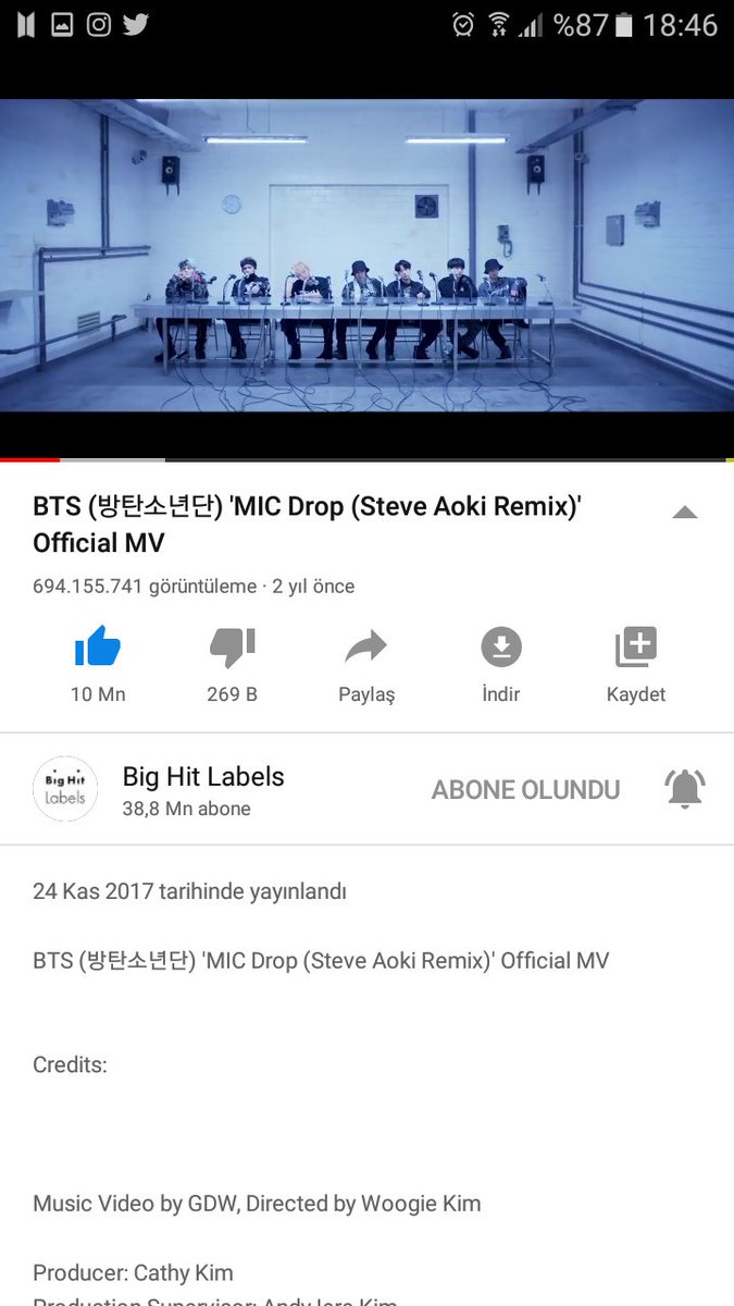 wewannafocusson's tweet photo. 7.parçamız Mic Drop 👑
@BTS_twt
#YoutubeONline https://t.co/NCvLJGUlEz