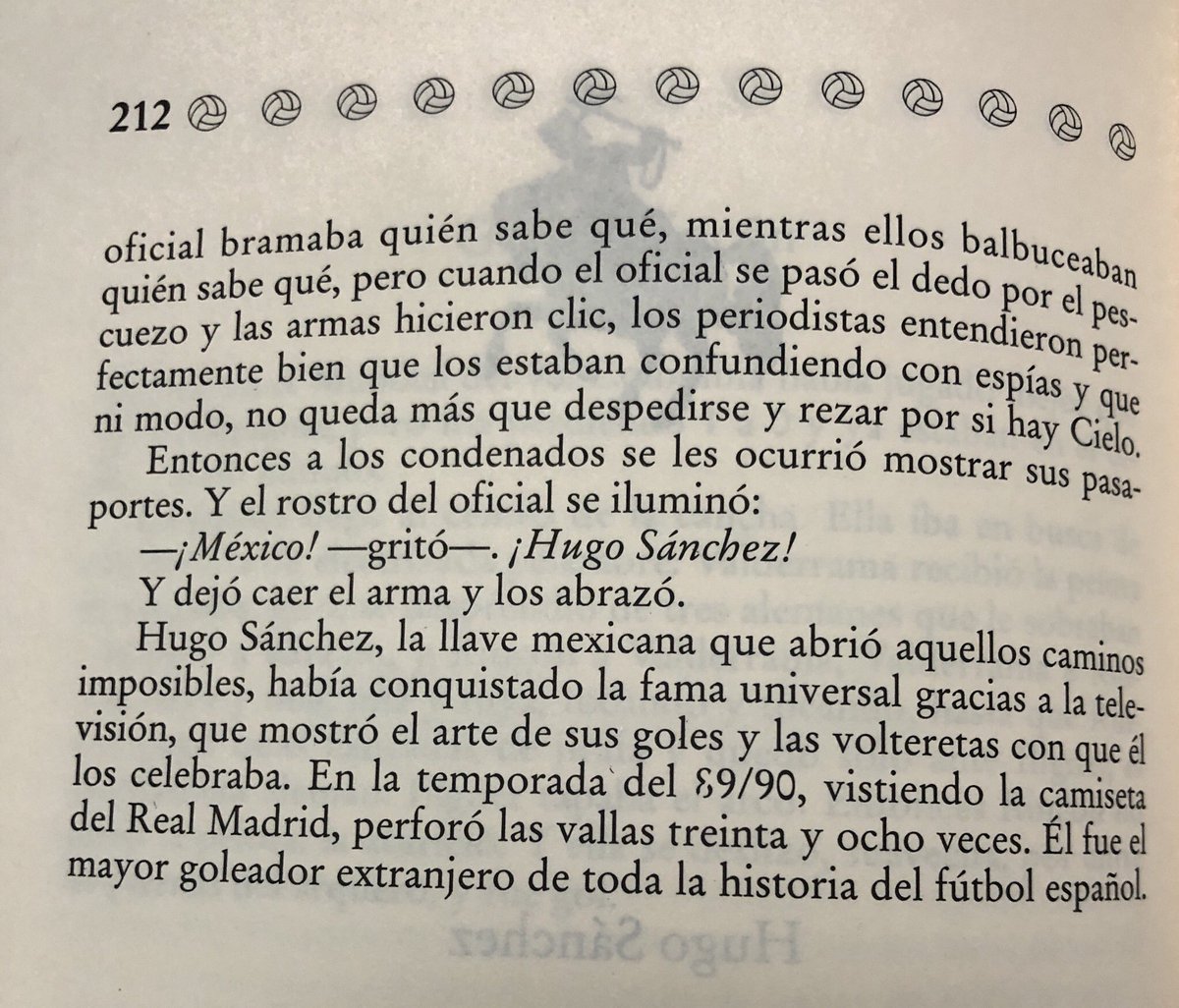 <a href="/epigmenioibarra/">epigmenio ibarra</a> Así es. Anécdota que Eduardo Galeano incluye en su libro “El fútbol a sol y sombra”. ¡Abrazos Epigmenio y Hugo!
