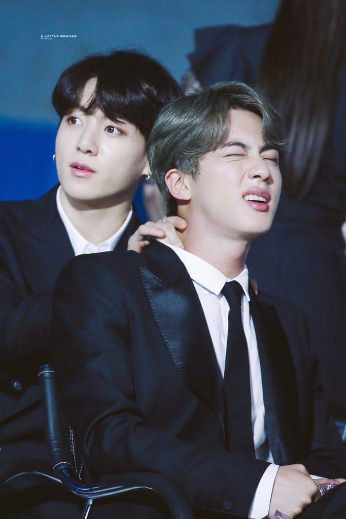 where there is jinkook there are also neck massages - a thread