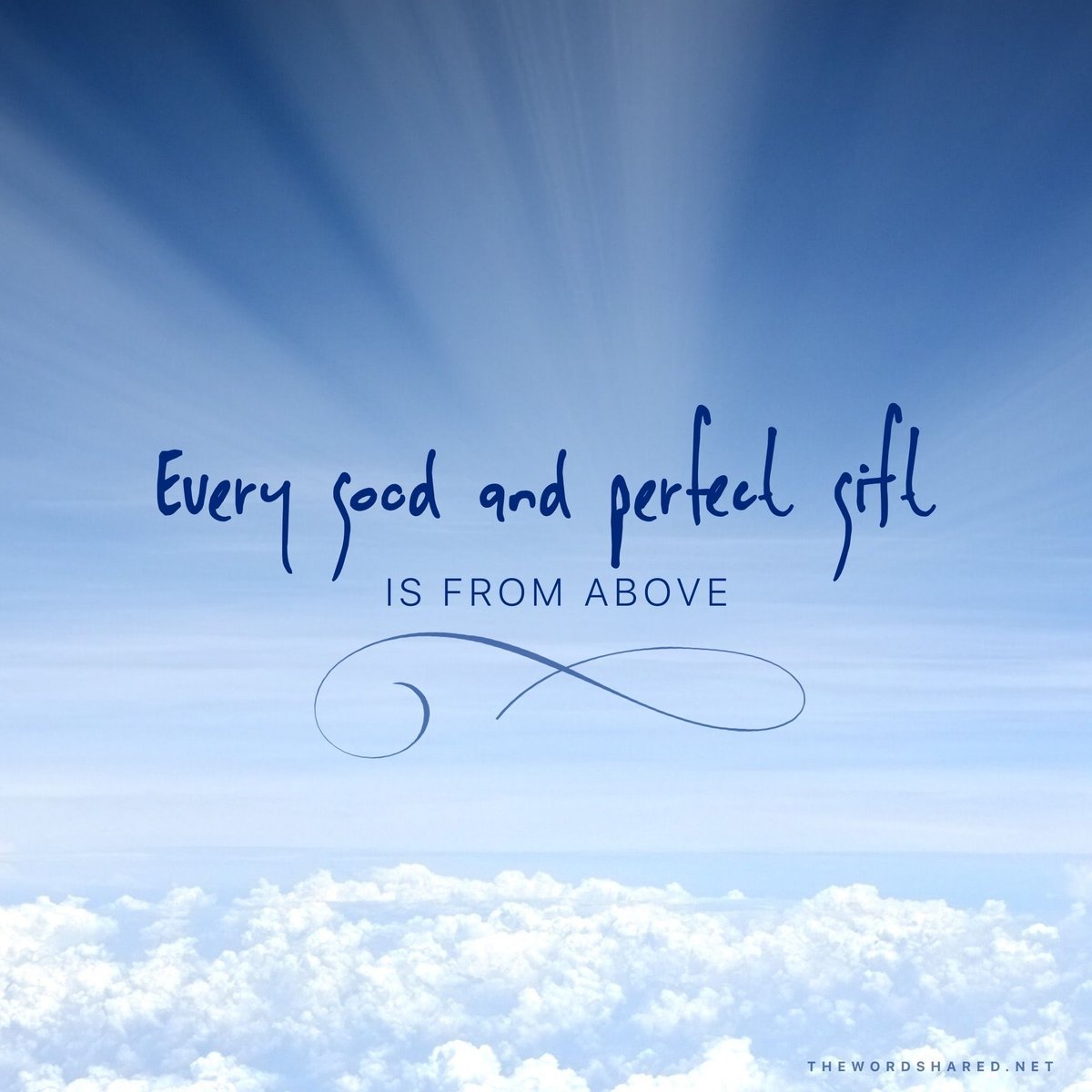 TheWordShared's tweet photo. Every good and perfect gift is from above 🙌🏽#TheWordShared #BibleVerse #Scripture #GoodNews #Wisdom #Inspiration https://t.co/lJQY5pXZTT