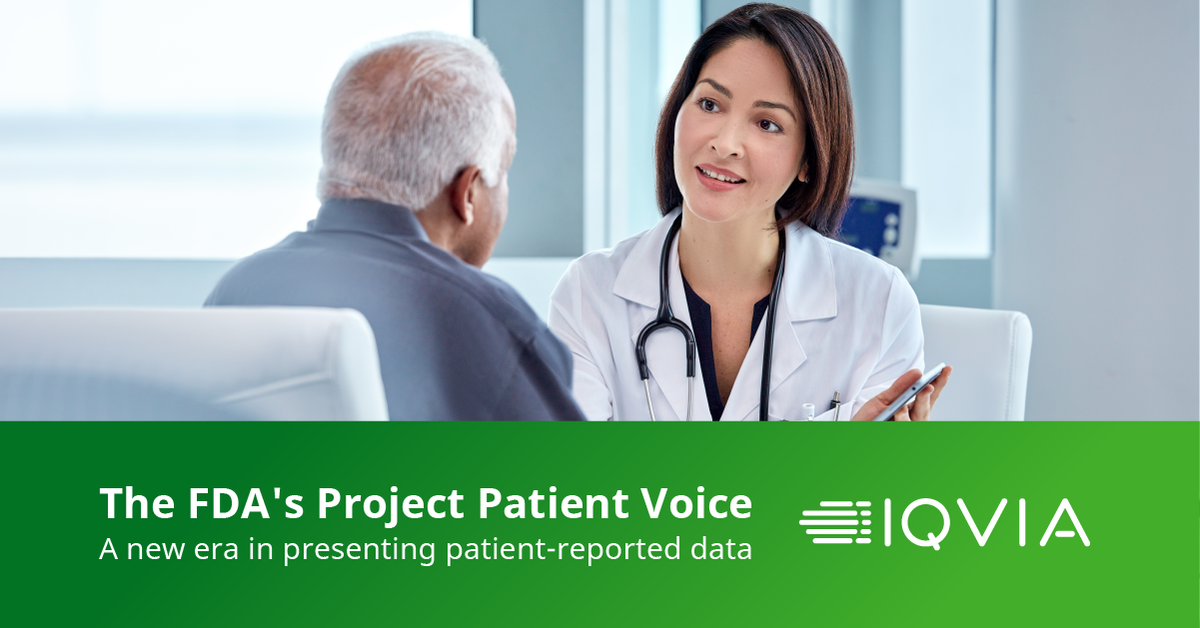 IQVIA_global's tweet photo. Join our webinar on July 29 to hear our experts' perspectives on the patient-reported data from #oncology studies via the @US_FDA #ProjectPatientVoice. Register now: https://t.co/9eGF7D6YuD 

#PatientReportedOutcomes #Clinicaltrials https://t.co/ndHbEqNHXE
