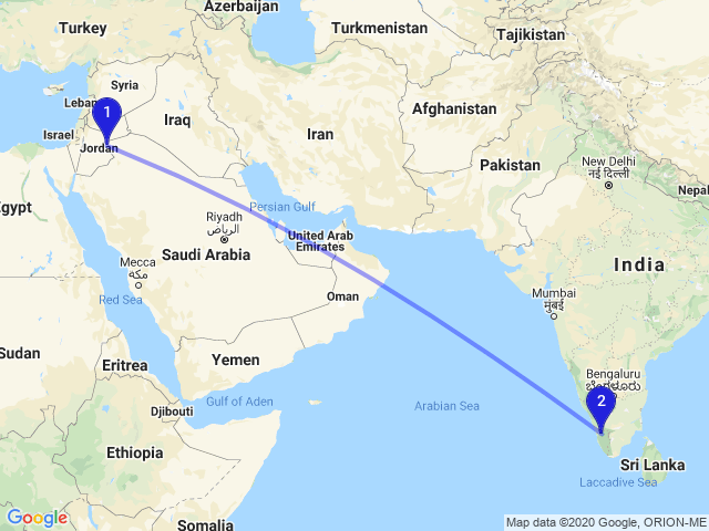 Distance Between India To Saudi Arabia Random Distance On Twitter: "The Distance Between Al Qurayyat Saudi Arabia And Kothamangalam, Kerala, India Is 4681Km #Maps #Gis #Earth Https://T.co/Qb6J1Nrkny" / Twitter Distance Between India To Saudi Arabia Random Distance On Twitter: "The Distance Between Al Qurayyat Saudi Arabia And Kothamangalam, Kerala, India Is 4681Km #Maps #Gis #Earth Https://T.co/Qb6J1Nrkny" / Twitter