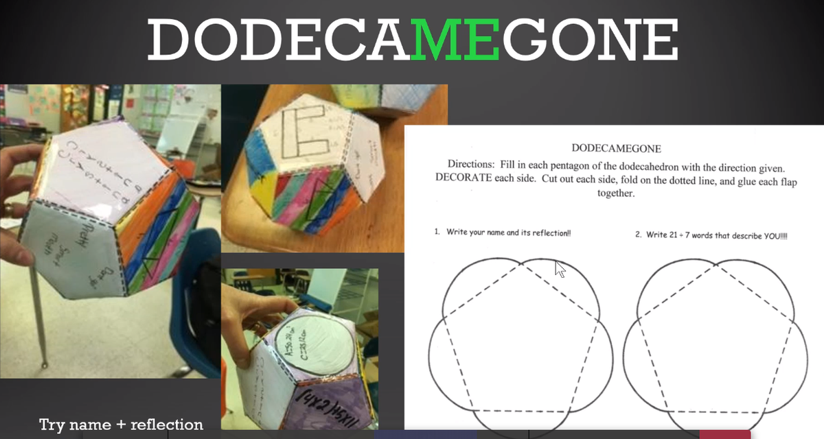 Building relationship is important in the MATH classroom TOO.  Check our DodecaMEgon to learn about students in your class.  @kimthomasILSTOY <a href="/AACountySchools/">AACPS</a>