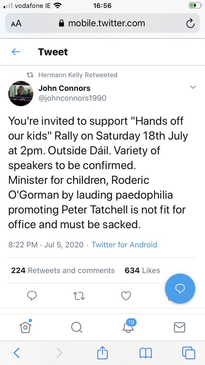One of the alleged key movers behind this event is Hermann Kelly aka Marilyn. Other leaders include Princess Cameltoe & a Leprechaun. The latter actually hung out with Neo-Nazis in Germany.  https://www.irishtimes.com/news/neo-nazis-affirm-links-with-youth-defence-1.1098966?mode=amp