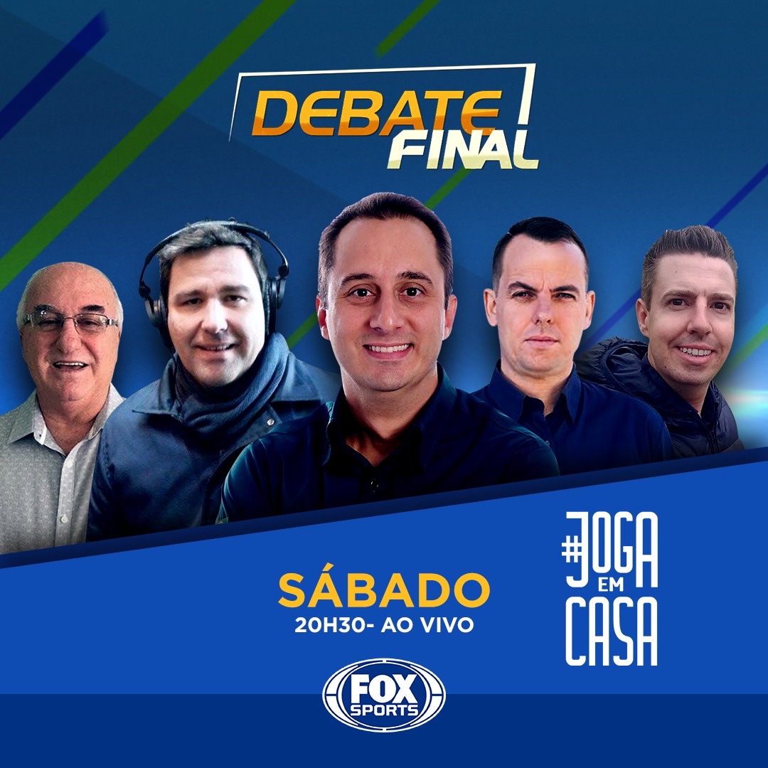 LQuartarollo's tweet photo. Estou nessa com @fabioazevedotv Vagner Martins (@vaguinha) @gudryanneufert e @marcelcapretz Dá uma passada lá no nosso Debate Final às 20h30 na @foxsportsbrasil #debatefinalfox https://t.co/C8MYzzHCnh