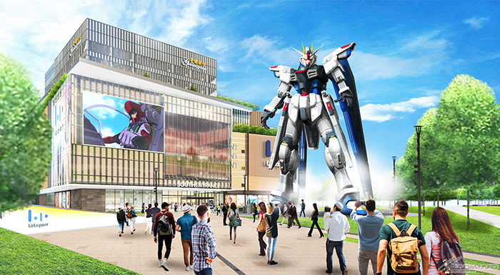 AEUG_fr's tweet photo. Le prochaine statue Gundam en taille réelle sera celle du FREEDOM GUNDAM ! Alors que la statue mouvante du Gundam RX-78 de Yokohama est bientôt achevée, Shanghai (Chine) aura sa propre statue en 2021 https://t.co/UMzc6gawwp