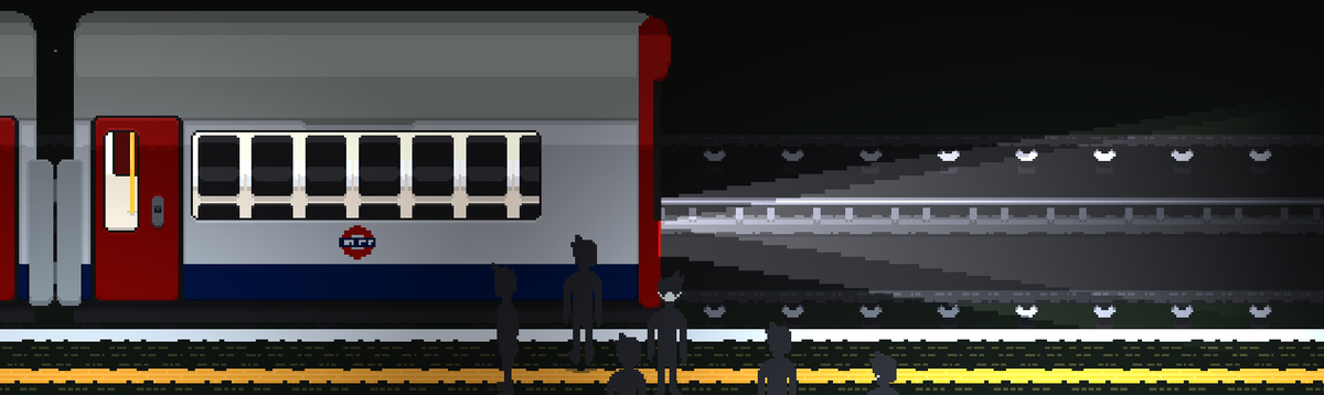 bitbrain's tweet photo. Mind the gap, please. #LGJam #gamedev 🚅🚃🚃🚃 https://t.co/USDwyuA2nS