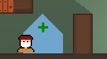 Added a pharmacy to my game. You'll need to get a mask before entering the shop to buy precious toilet paper. Life in Quarantine.
mvolution.itch.io/quarantine
#screenshotsaturday #gamedev #indiedev #indiegames #GODOT #arcade  #pixelart #multiplayer #QuarantineLife #Quarantine