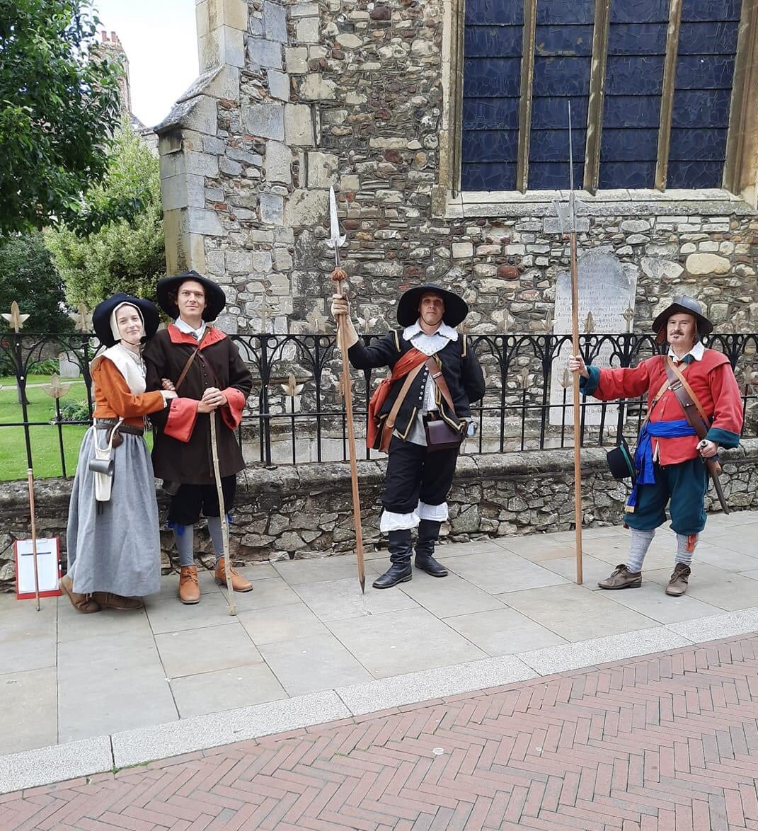 We’ve had a great reopening day today - many thanks to the many visitors, our volunteers and here our (socially distanced) friends from @Sealed_Knot who came to see us but kept Covid-compliant with our new procedures. 😊 #museums #ReopeningHuntingdonshire
