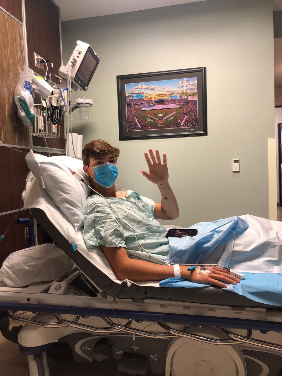 NoahSamol's tweet photo. Unfortunate way to end the season but a huge thank you to @BeaconOrtho and @TKremchekMD for the surgery and patient care. Minor setback for a major comeback! The road to recovery starts here! https://t.co/gXywdtgo5U