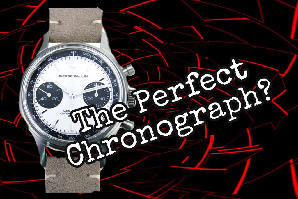 WatchBroke's tweet photo. New review! The Merkur Pierre Paulin Chronograph! https://t.co/wk5O9gYM3l #watches https://t.co/BymUtDyvFI