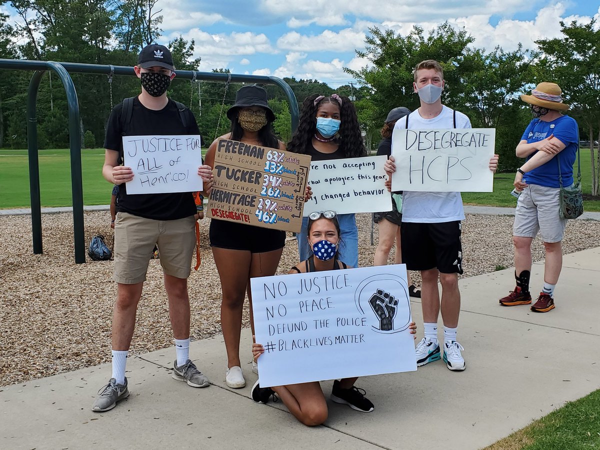 The variety and creativity of some of these signs is impressive.  #ShortPumpProtests