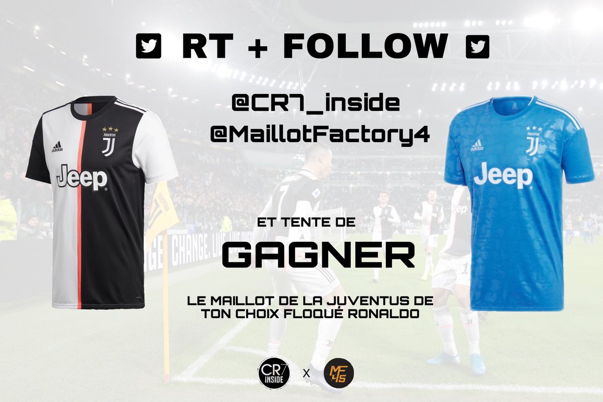 CR7_inside's tweet photo. ⚽️ JEU CONCOURS 🚨

On vous fait gagner un maillot de la Juventus floqué Ronaldo 🎁

✍️ Commentez avec le maillot de votre choix pour augmenter vos chances.

✅ RT + FOLLOW @CR7_inside et @MaillotFactory4 pour participer au Concours ‼️

🍀 TAS le 23/07 https://t.co/kUSqmtrzWb
