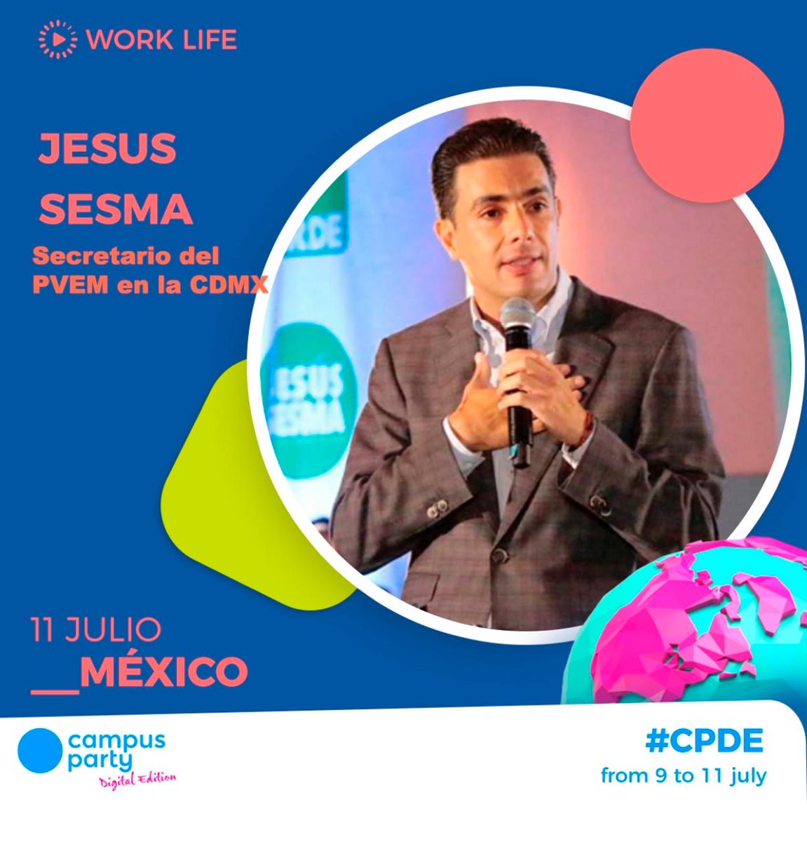 Hoy tendré el gusto de estar en #CampusParty Digital Edition
#RebootTheWorld
en punto de las 16:30, daré la charla “LA PANDEMIA: UNA OPORTUNIDAD PARA EMPEZAR DE NUEVO”. Síguela en 👉🏻 mexico-digital.campus-party.org/campusero/?pag…