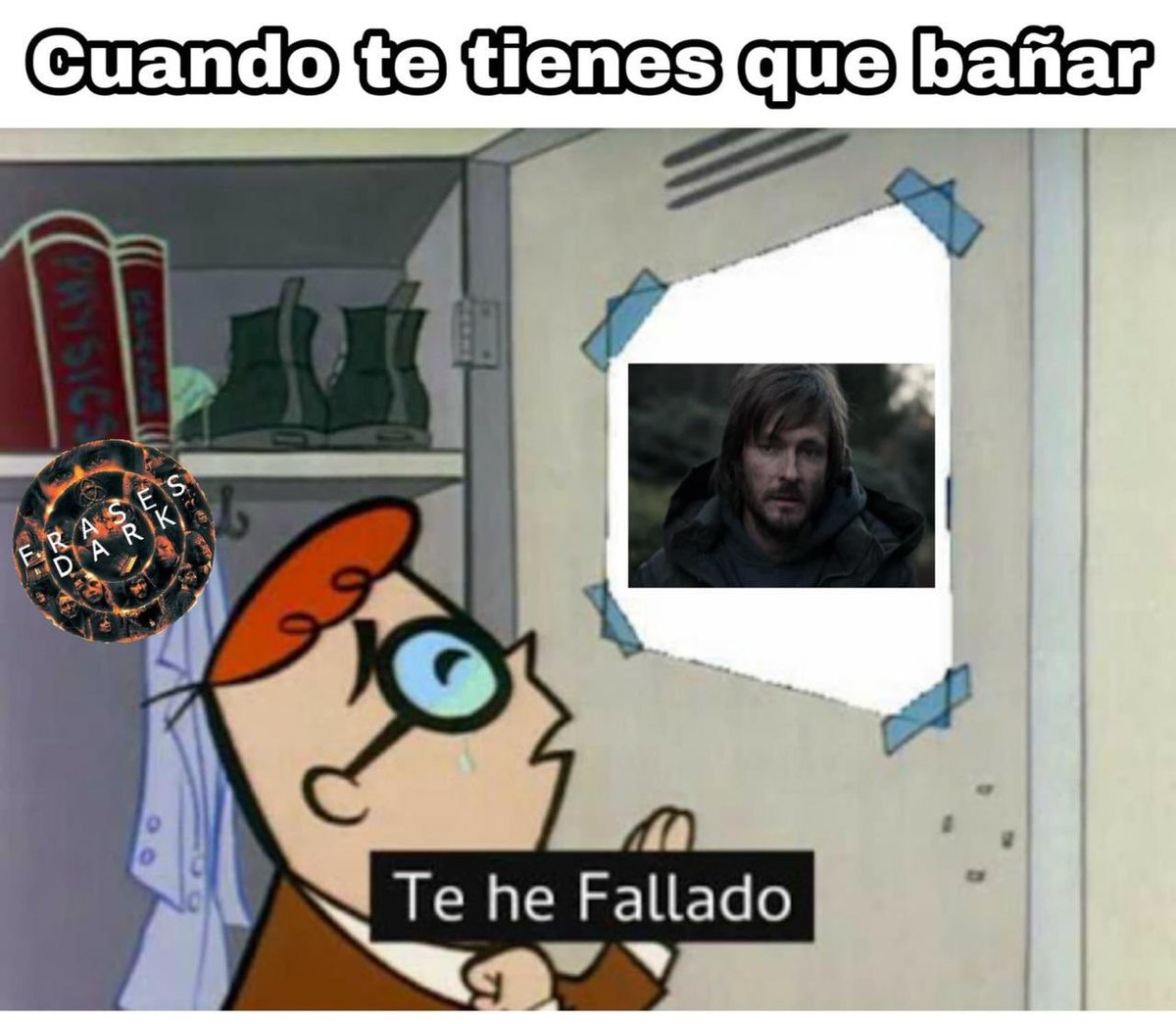 yuditcc's tweet image. #dark3 #DarkNeftlix 😂😂siempre me pregunté a que hora se bañaban y se lavaban los dientes🤣