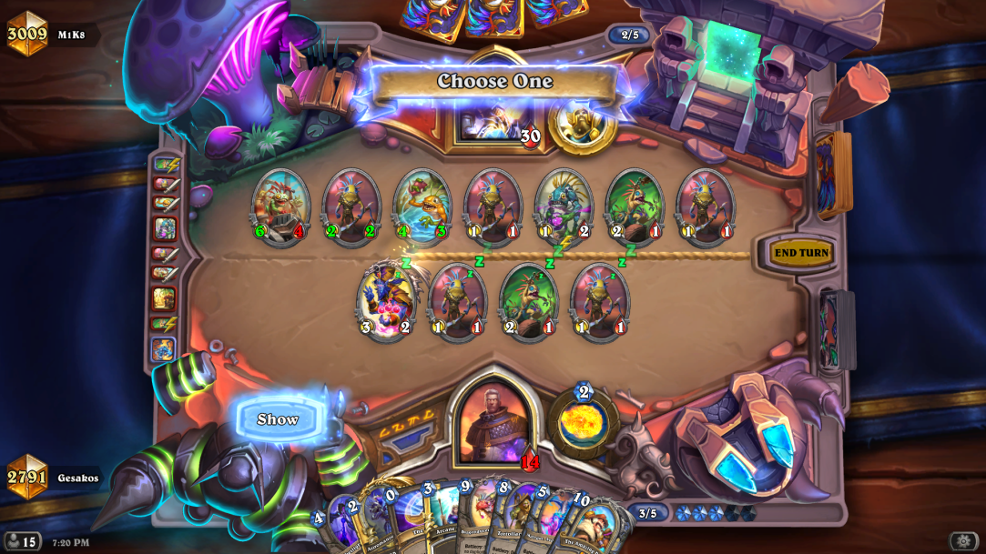 Thats_TowelieHS's tweet image. Why didn&apos;t Zephyrs offer Lightning Storm in this spot @Celestalon ?
Asking for a friend in discord with no twitter account.