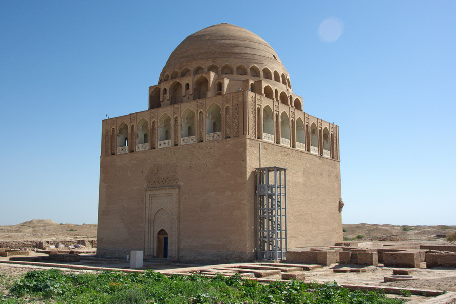 Mausoleum of Sultan Sanjar built circa 1157. #Merv  #Khorasan