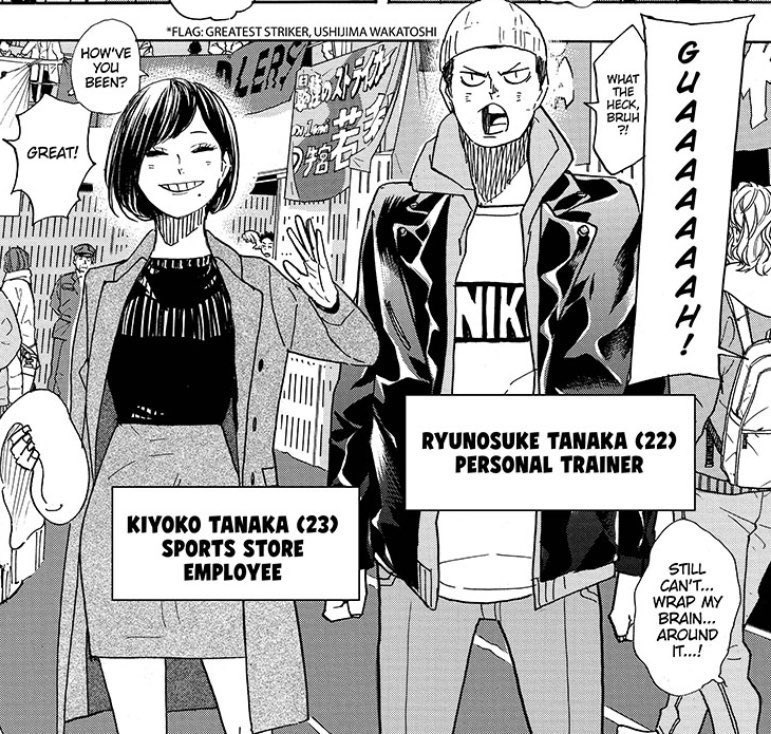 Just to add onto Kiyoko, she looks more confident now considering that she was insecure of the scars on her legs but she's confidently wearing a skirt now. I know it was because of Yachi but this still needs to be said. (Hello Kiyoyachi shippers. Y'all cute.♡)