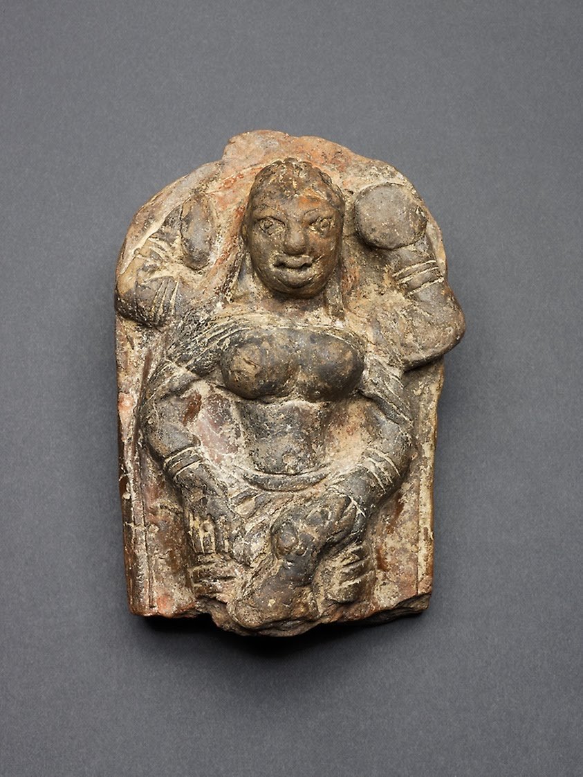 Mahishasuramardini from Kushana Era, 2nd century CE, Uttar Pradesh.