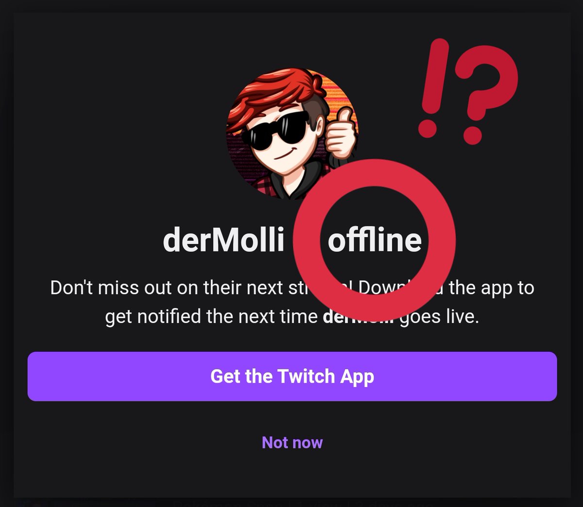 dasLevy's tweet photo. @derMolli Bin ich falsch hier? ._. https://t.co/KljfHsdkxb