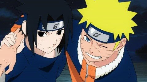 though at the end of that day, they both trained hard, competing against each other, but together. they eventually made it back to kakashi and sakura together. they could have left one another, but they didnt.