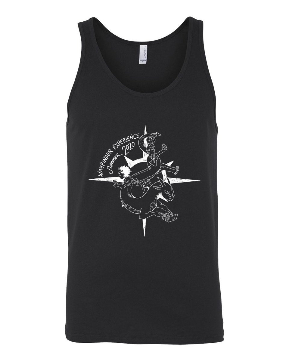 WayfinderExp's tweet photo. Our summer shirts have beautiful artwork by @MollyOstertag! The image was designed to highlight how we keep magic alive, even at a distance. Shirts are 45, tanks are 50 ($5 shipping included). Please consider getting one to help us survive the pandemic!
https://t.co/PSXCGtZ27J https://t.co/gULDjO3r20