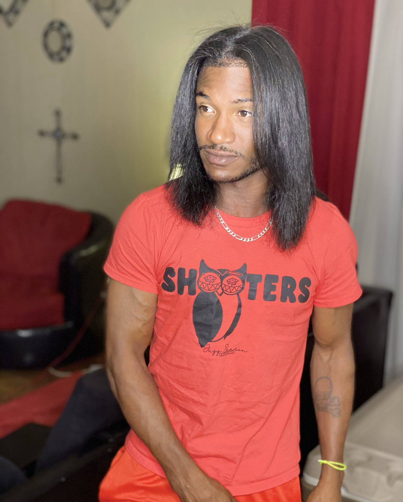 Asap Rocky Pressed Hair