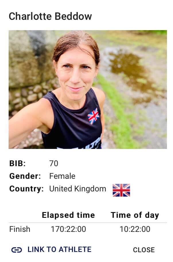 UGB200's tweet photo. Halfway point in the Virtual Race Across Scotland & weโve had our 3rd placed female crossing the finish line! Well done Charlotte and everyone else!!
>>> Our next virtual runs for you to enjoy can be found over at https://t.co/8qlqXZOLbU
#ForJon #ForPaul #virtualrace #GBUltras https://t.co/UNZDqSQ8Xd